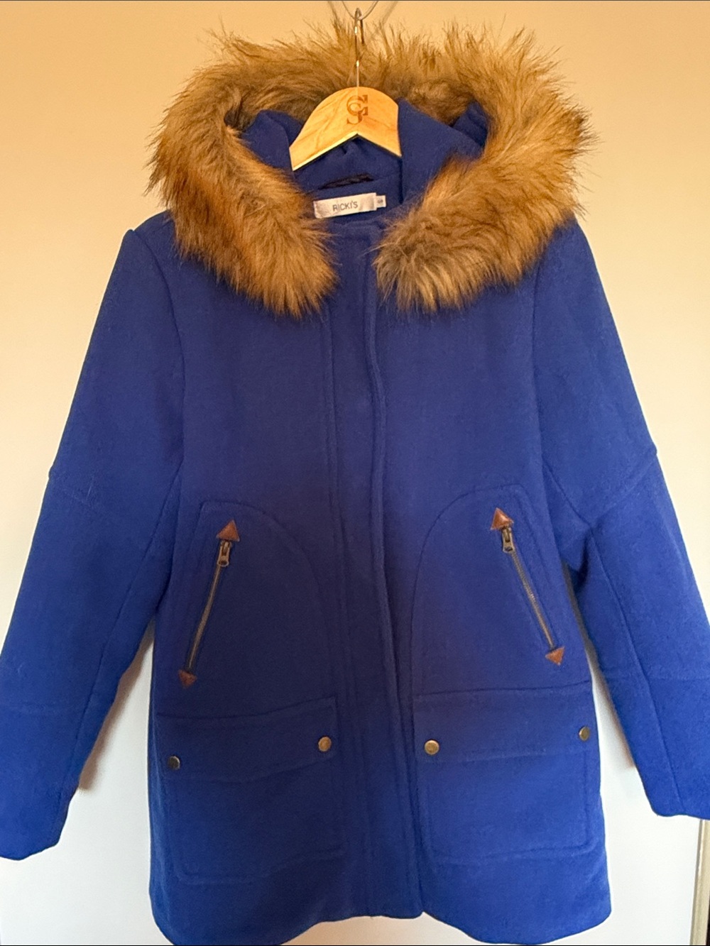 Ricki’s faux fur hood women’s coat